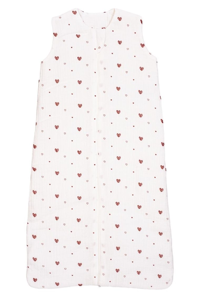 Pulp, Serduszka, śpiworek do spania, całoroczny, TOG 1.5, 3-12m