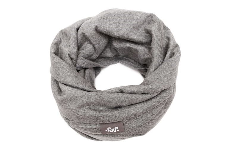 Pulp, szalik do karmienia, komin, siwy