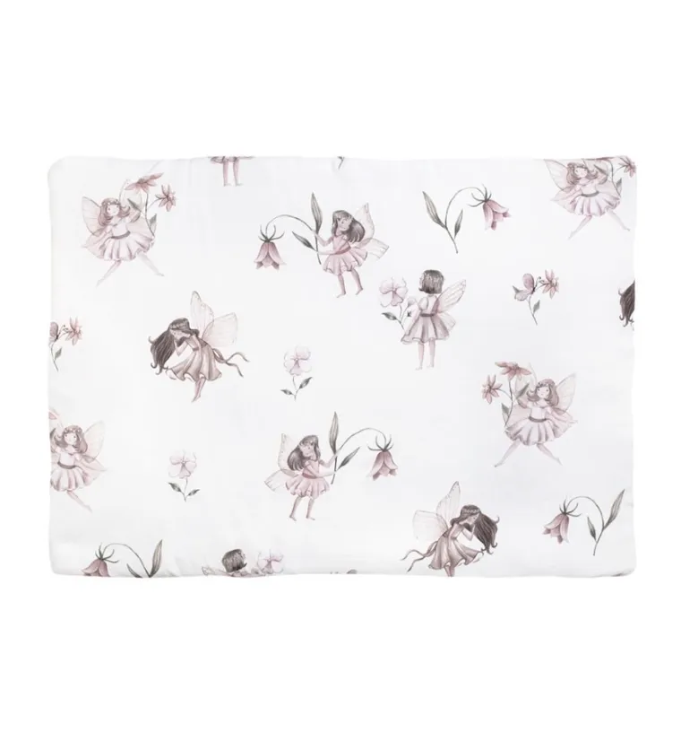 Pulp, Wróżki, płaska poduszka dla dzieci i niemowląt, bawełniana, 35-45 cm