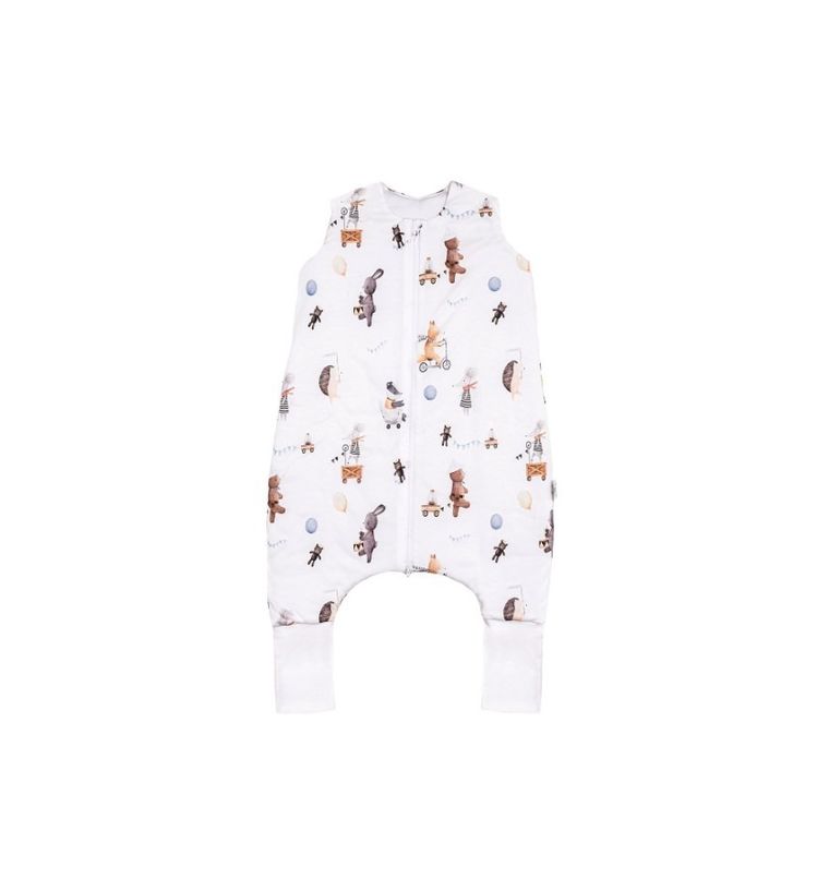 Pulp, Zwierzątka w podróży, śpiworek całoroczny ze skarpetkami, TOG 1.0, 12-30 m