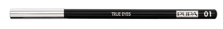 Pupa, True Eyes Eye Liner Pencil, konturówka do powiek 01, 1,4 g