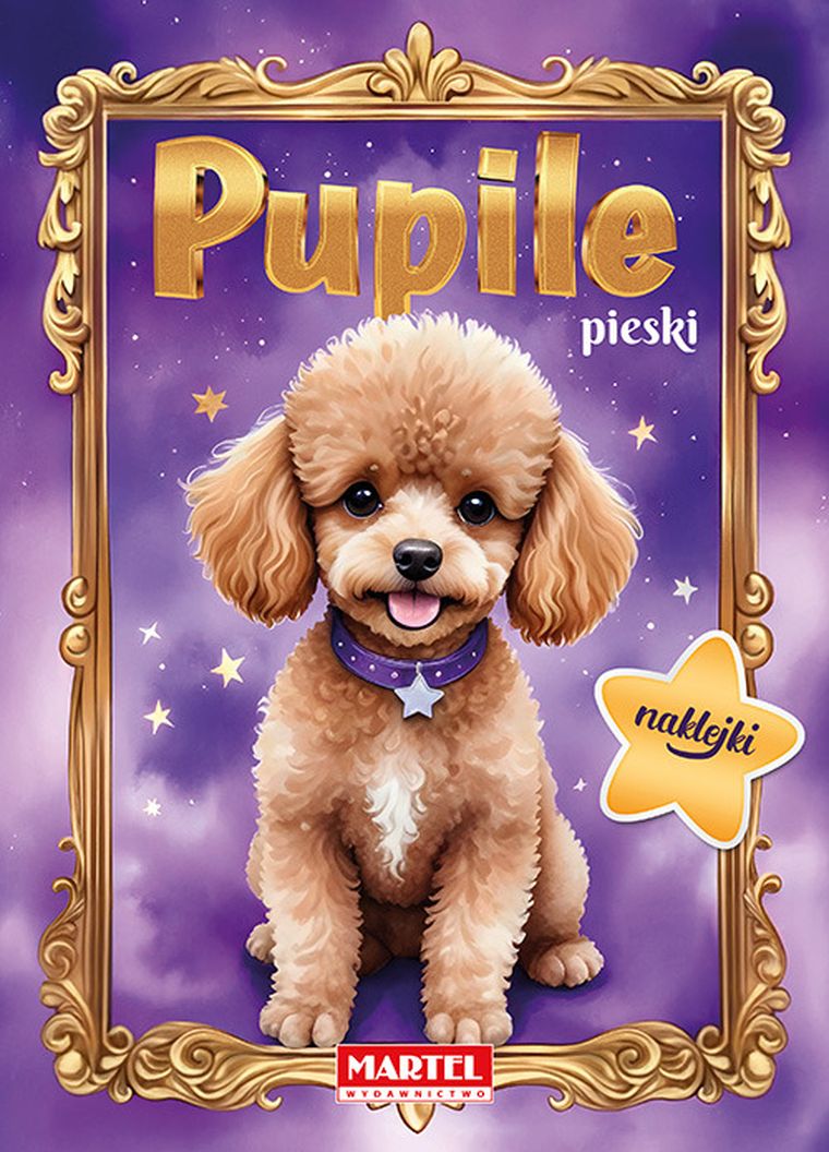 Pupile. Pieski z naklejkami