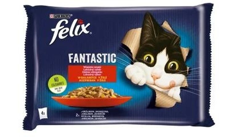 Purina, Felix, Fantastic, karma mokra dla kota, królik, jagnięcina, 4-85 g