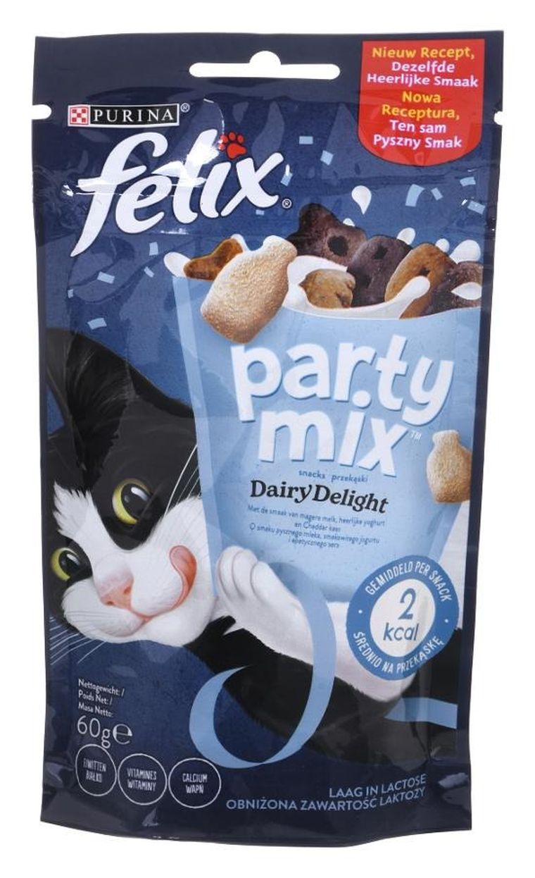 Purina, Felix Party Mix Dairy Delight, karma mokra dla psa, 60g