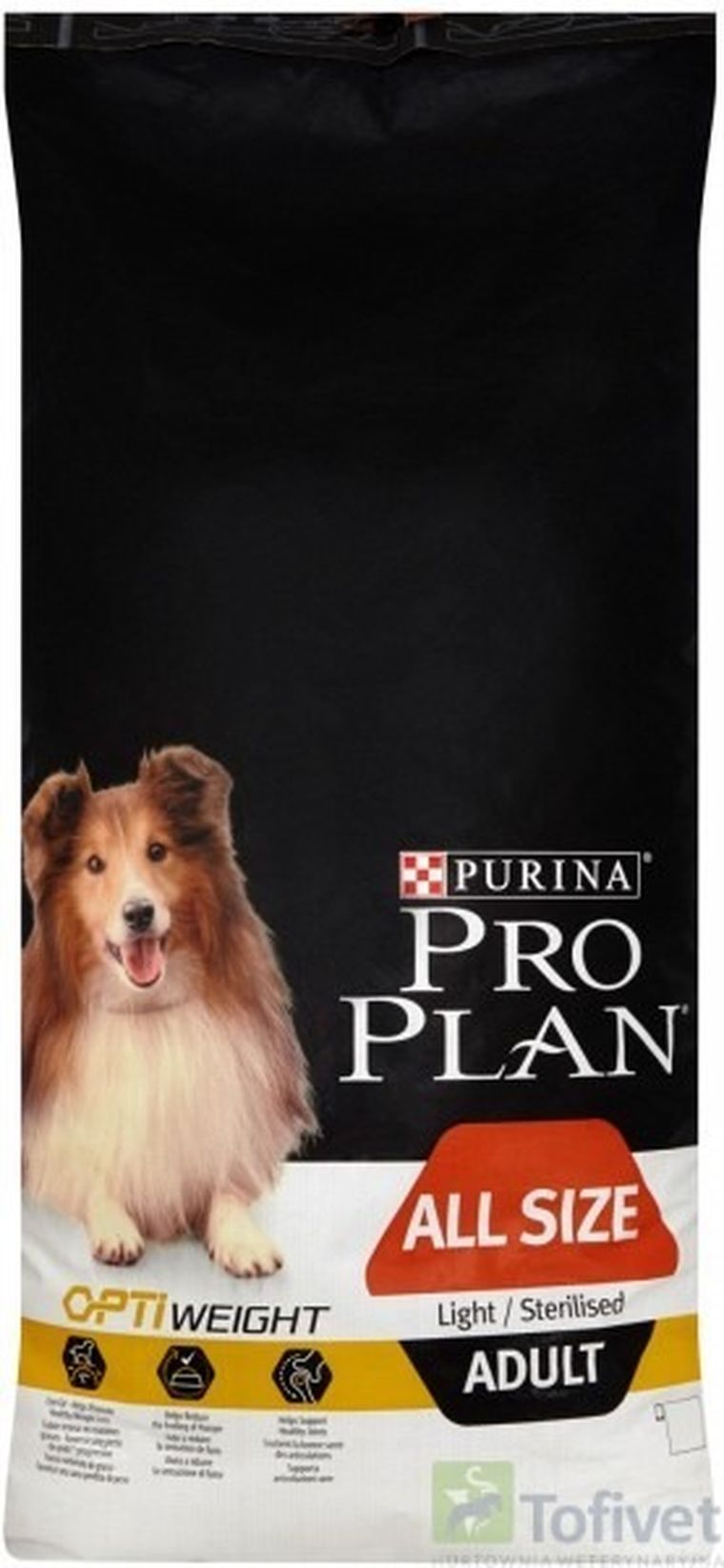 Purina, Pro Plan, Adult, All Size, Light/Sterilised, karma dla psów, 14 kg