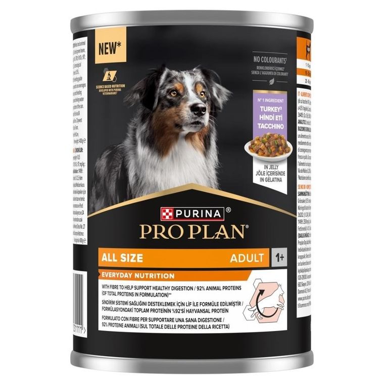 Purina, Pro Plan, Indyk w galarecie, mokra karma dla psów dorosłych, 400g