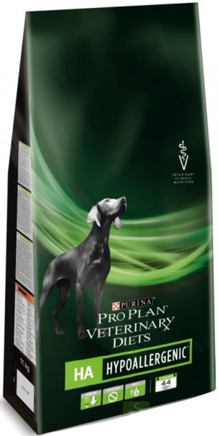 Purina, Veterinary Diets, HA Hypoallergenic Canine, karma sucha dla psa, 11 kg
