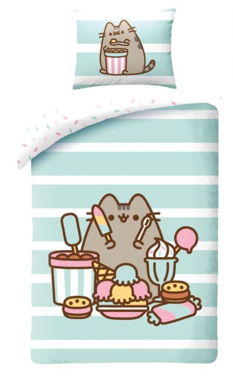 Pusheen, 2-częściowy komplet pościeli, 140-200 cm