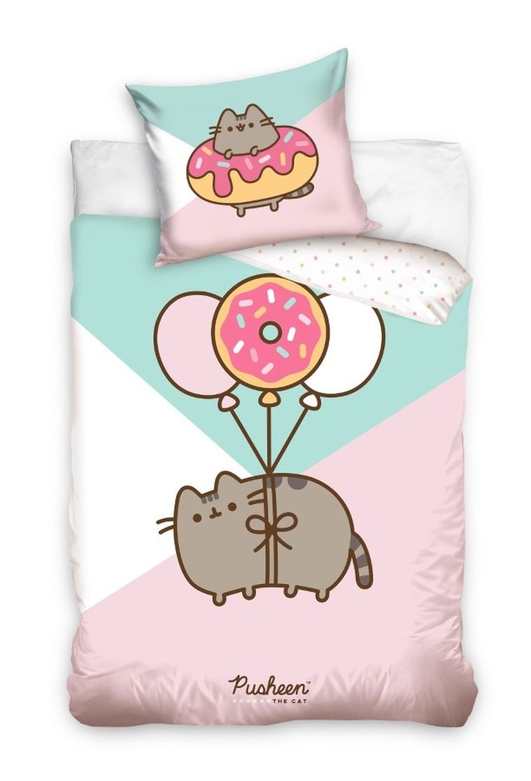 Pusheen, 2-częściowy komplet pościeli, 160-200 cm