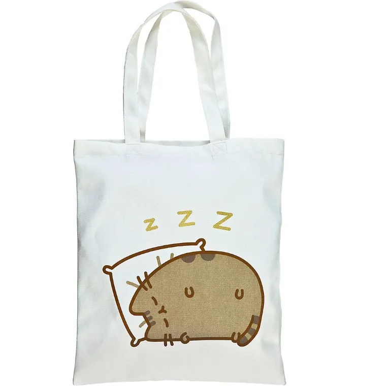 Pusheen, bawełniana torba na zakupy, 34-38 cm
