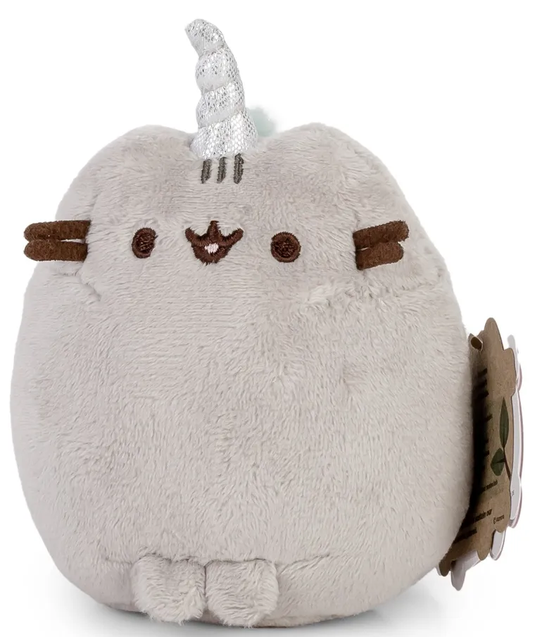 Pusheen, Jednorożec z tęczową grzywą, maskotka, 12 cm
