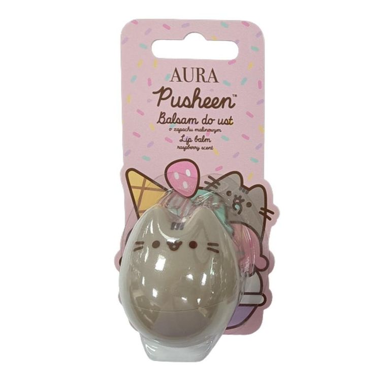 Pusheen, Lip Balm 3D, balsam do ust malinowy, 6g