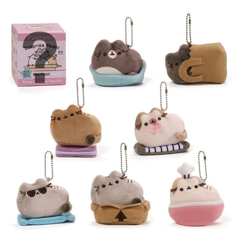 Pusheen, maskotka, mini zawieszka