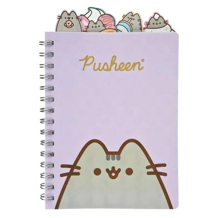 Pusheen, notatnik A5, na spirali, 80 kartek, 1 szt.