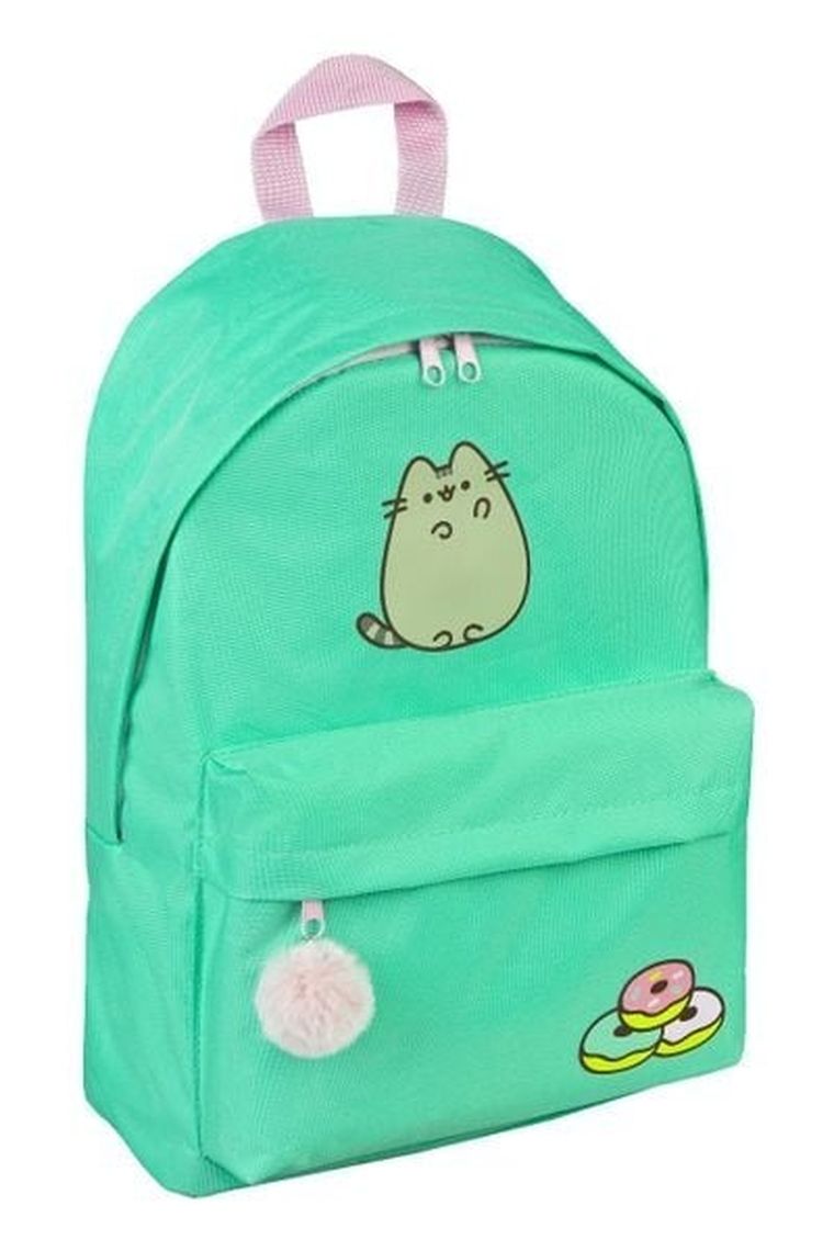 Pusheen, plecak dla przedszkolaka, zielony