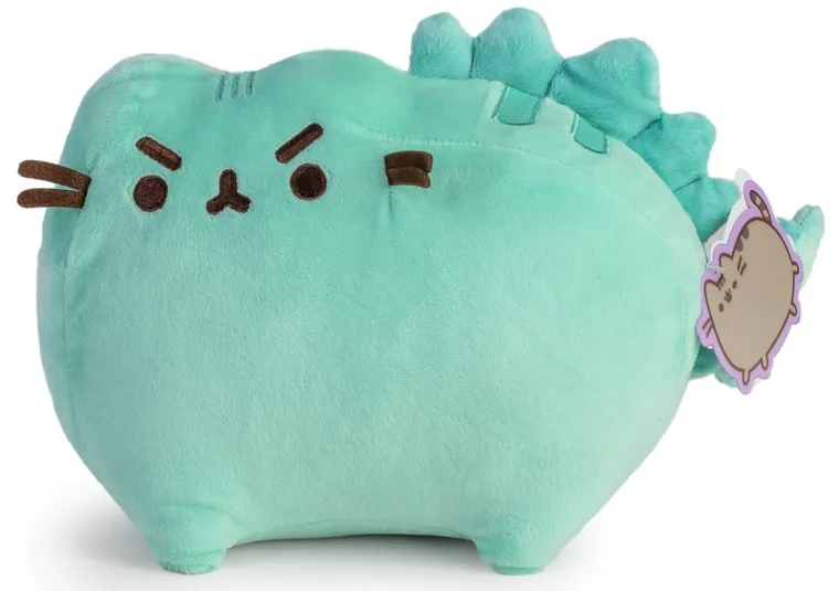 Pusheen, Pusheenosaurus, maskotka, miętowa, 24 cm