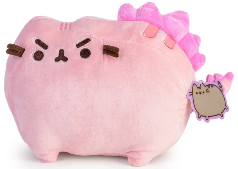 Pusheen, Pusheenosaurus, maskotka, różowa, 24 cm