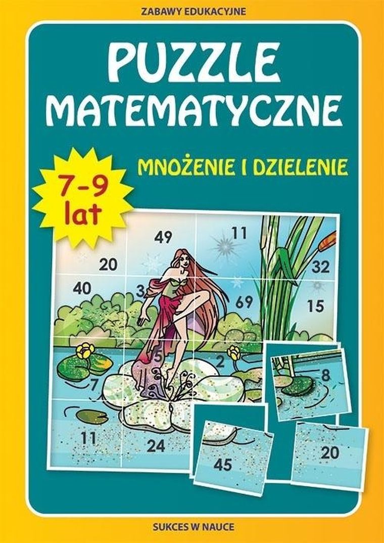 Puzzle matematyczne. Mnożenie i dzielenie. 7-9 lat