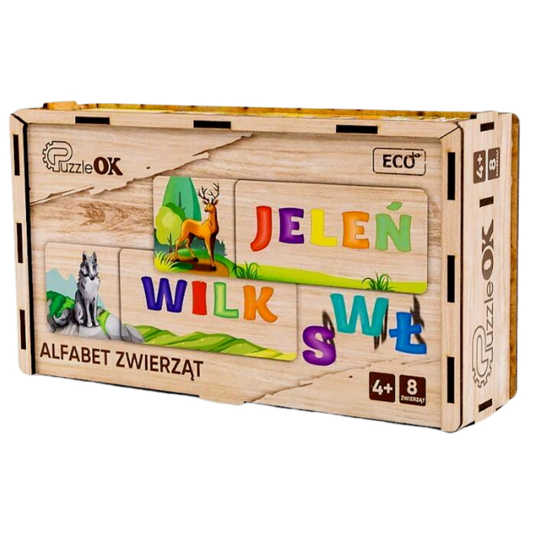 PuzzleOK, Alfabet Zwierząt, puzzle