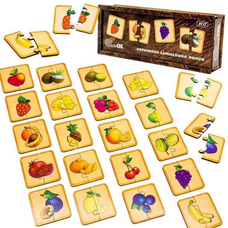 PuzzleOK, Zwierzęta domowe, puzzle drewniane, łamigłówka