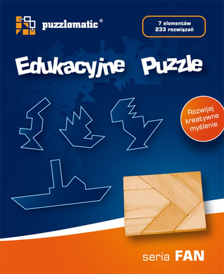 Puzzlomatic, Edukacyjne Puzzle - seria Fan, gra edukacyjna