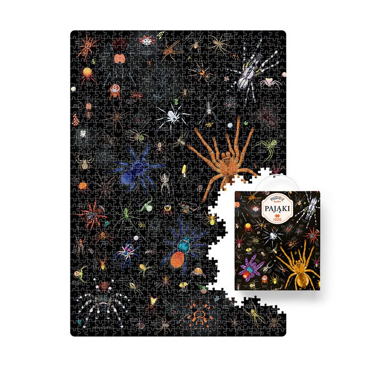 Puzzlove, CzuCzu, Pająki, puzzle, 1000 elementów