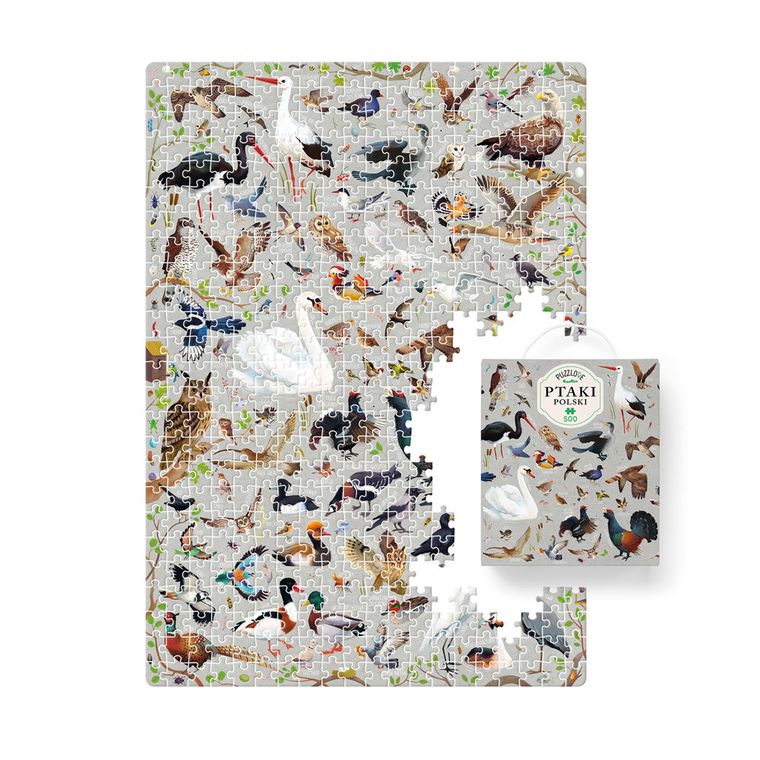 Puzzlove, CzuCzu, Ptaki, puzzle, 500 elementów