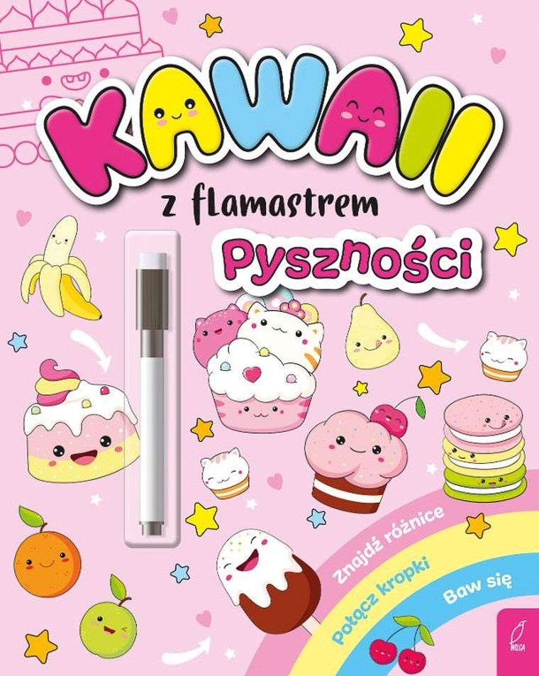 Pyszności. Kawaii z flamastrem