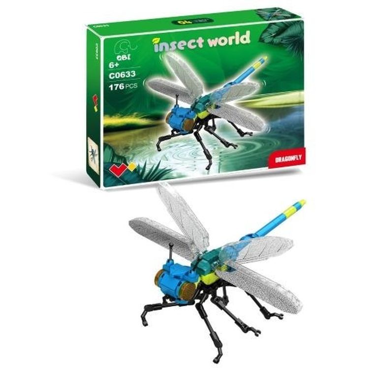 QBI, Insekty, Ważka, klocki konstrukcyjne, 176 elementów