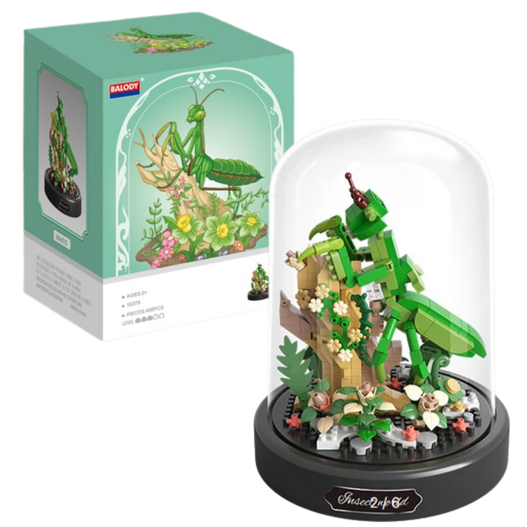 QBI, Sprytna Modliszka, klocki konstrukcyjne, 400 elementów