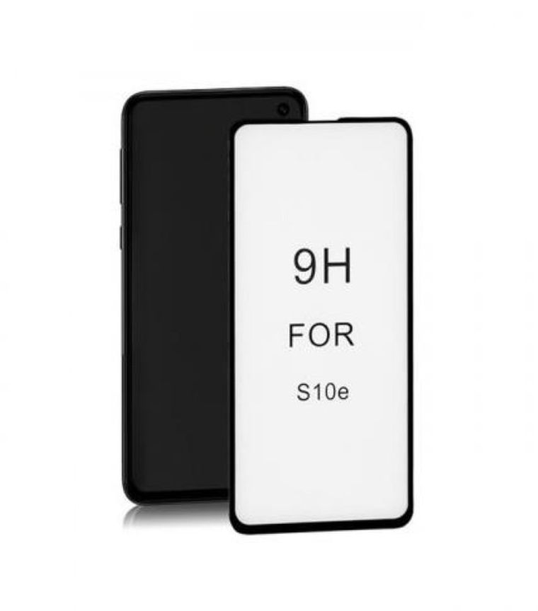 Qoltec, szkło ochronne, Samsung Galaxy S10E, 6D, czarne