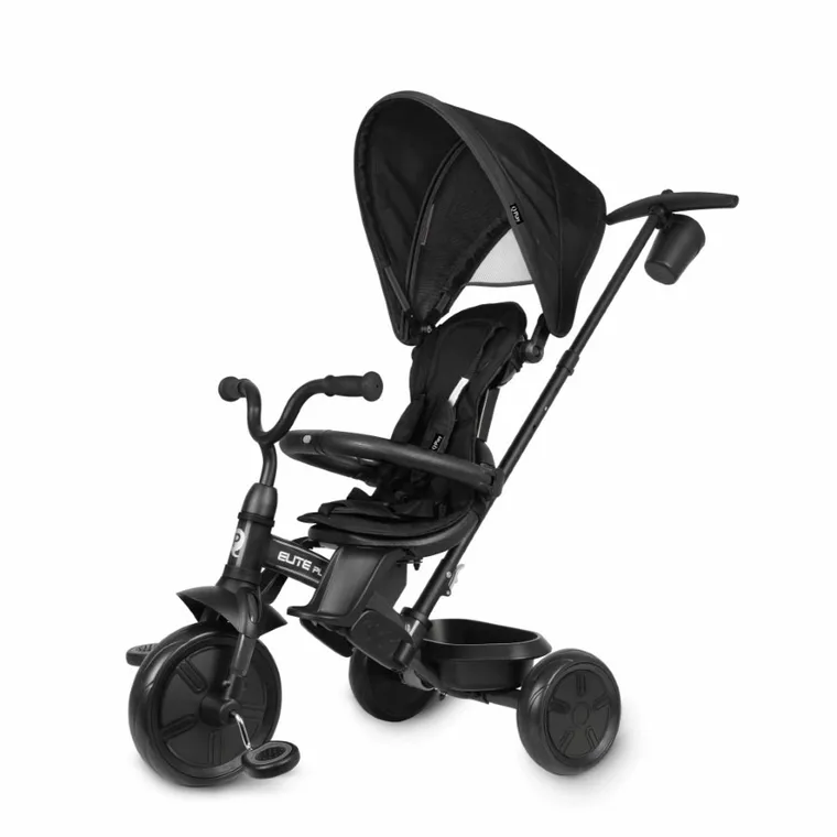 Qplay, Elite Platinum, rowerek 3-kołowy, Black