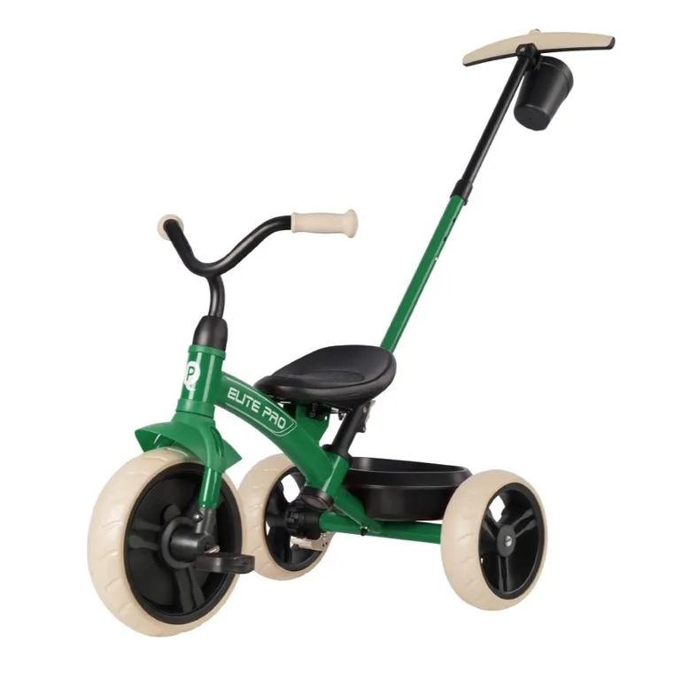 Qplay, Elite Pro, rowerek trójkołowy, Green