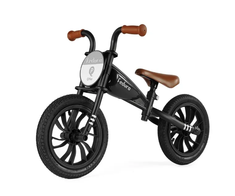 Qplay, Feduro, rowerek biegowy, Black