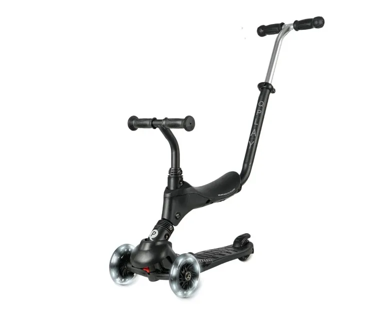 Qplay, Sema Pro, hulajnoga 3w1, Black