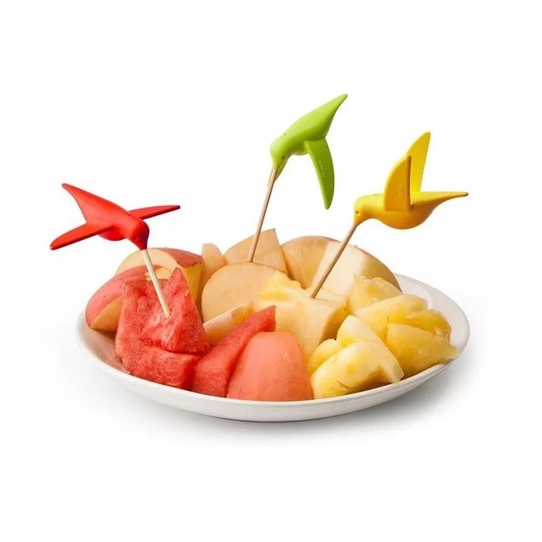 Qualy, Bird, zestaw wykałaczek, 10103-MX