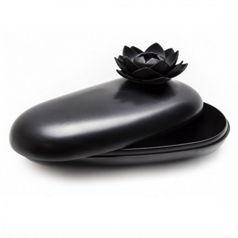 Qualy, Lotus, pojemnik, czarny