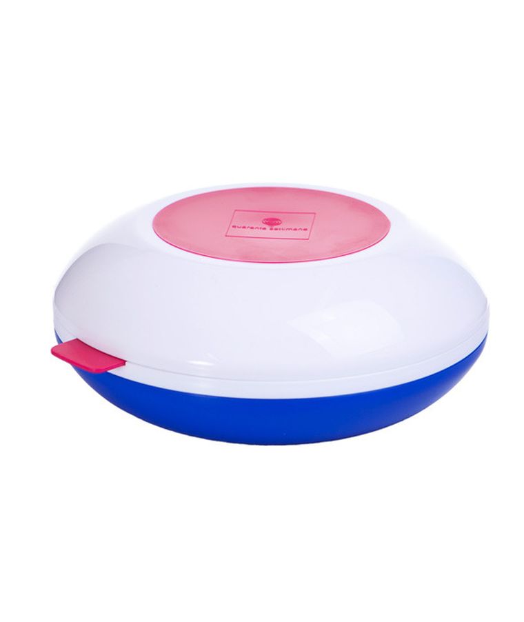 Quaranta Settimane, miseczka termiczna, niebiesko-biała