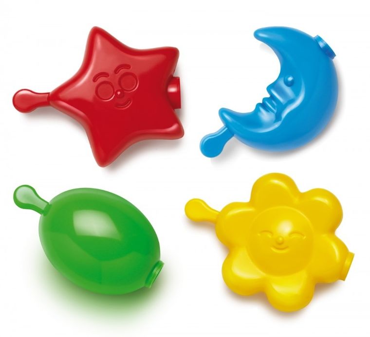 Quercetti, Daisy Collana, układanka, 12 elementów