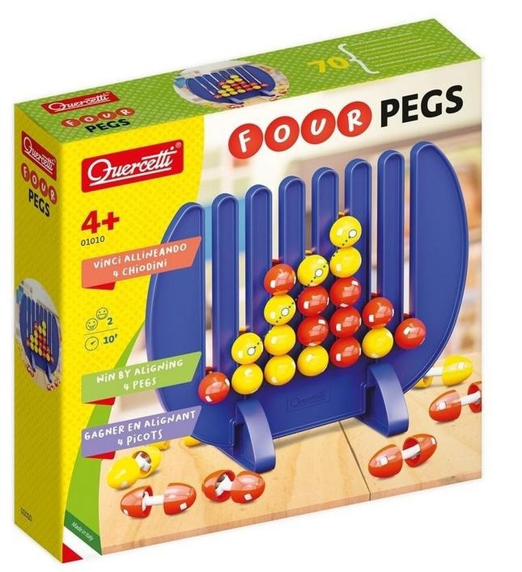 Quercetti, Four Pegs, gra familijna