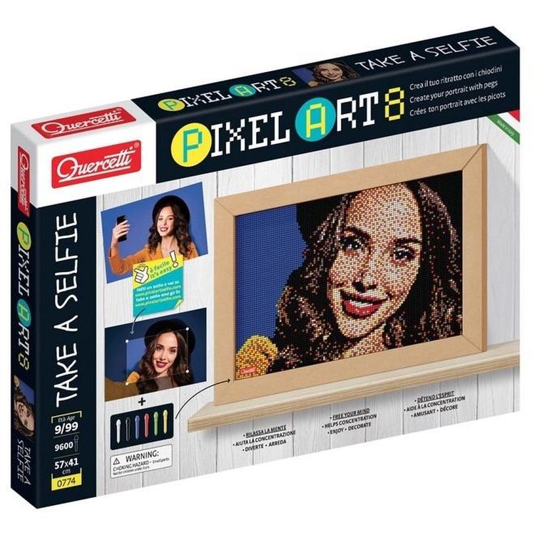Quercetti, Pixel Art Take a Selfie 8, mozaiki