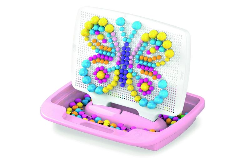 Quercetti, Zestaw kreatywny, Mozaika Pixel Evo, Girl Large, 300 elementów, Ø-Mix