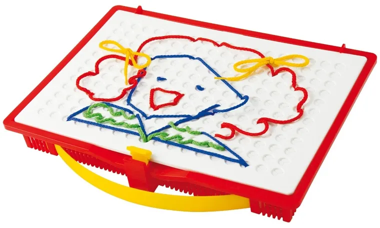 Quercetti, zestaw kreatywny, Wyszywanka Filo