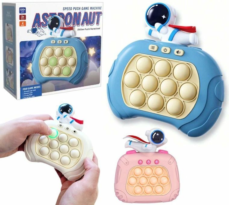 Quick Push, Pop It, Astronauta, gra zręcznościowa