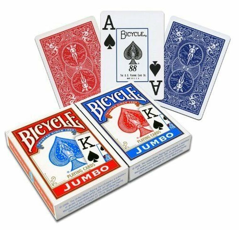 Quint, Bicycle, karty Jumbo, 2 talie