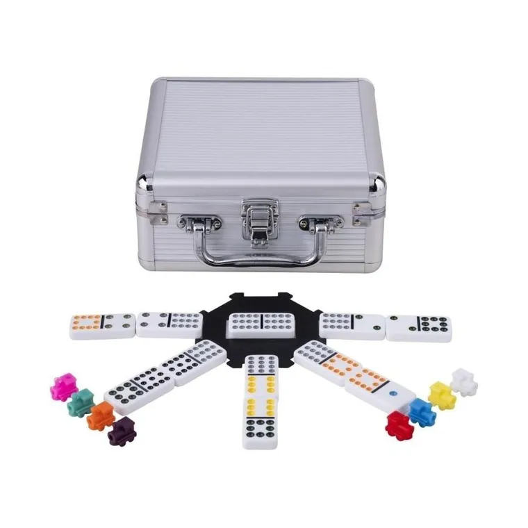 Quint, Mexican Train Double 12, Domino, gra logiczna w walizce