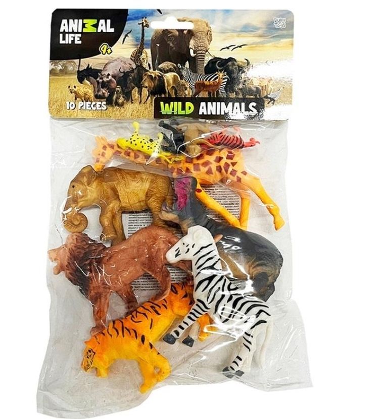 Quint, safari, zestaw figurkek, 10 szt.