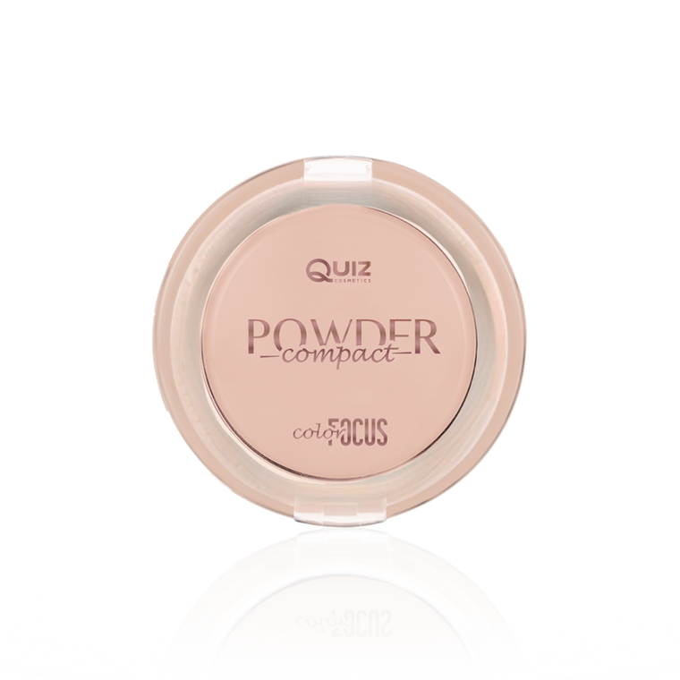 Quiz Cosmetics, Color Focus Powder, lekki puder matujący, N°02, 10g