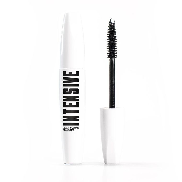 Quiz Cosmetics, Intensive Black Volume Mascara, intensywnie czarny podkręcający tusz do rzęs, 8g