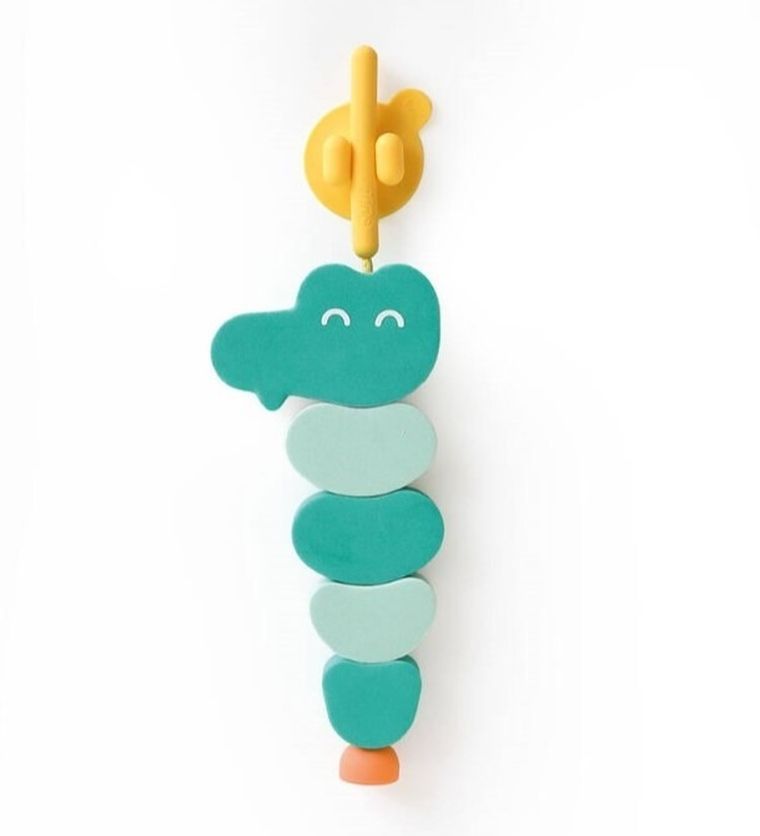 Quut, Beedi, klocki piankowe do kąpieli do nawlekania, Croco